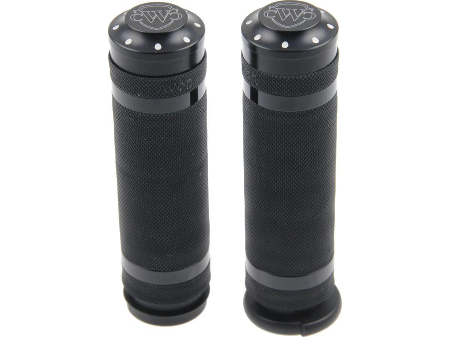 Harley Davidson Touring [2008-2024] -Logo Handle Black Powder 1 "Trem a gás de 1"
