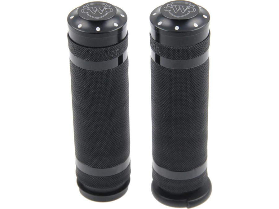 Harley Davidson Touring [2008-2024] -Logo Handle Black Powder 1 "Trem a gás de 1"