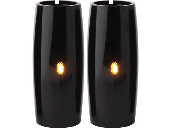 Harley Davidson Dyna [2006-2017] -Atheno Fork Tube Covers no topo com integrado