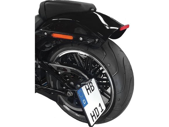 Harley Davidson FXSBSE [2013-2014] -Side Assembly License Plate Holder Kit German