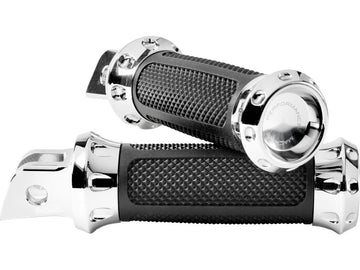 Harley Davidson Softail [2018-2025] – Overdrive Fahrerfußrasten Chrom