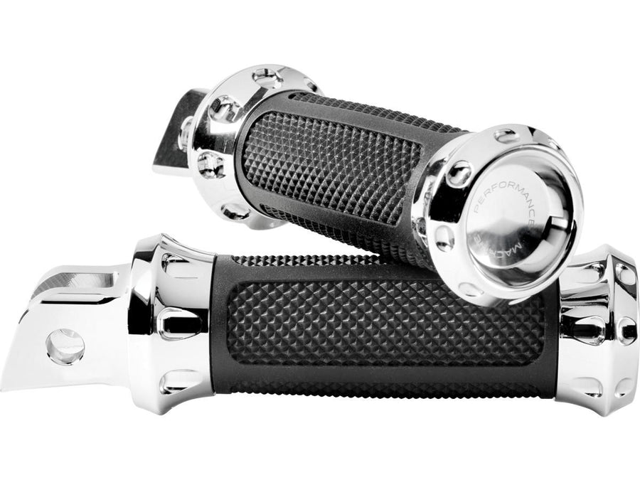 Harley Davidson Softail [2018-2025] -Overdrive Driver Footrest Chrome