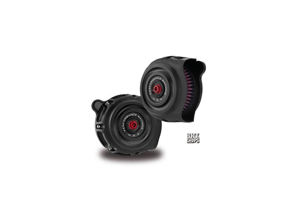 Harley Davidson Sofrail [2016-2017]-Filtro de ar Vintage Black Ops