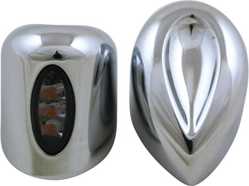 Harley Davidson Fltruse [2015-2016] -Eleypse Front Indicator for Road Glide Chrome Smoke
