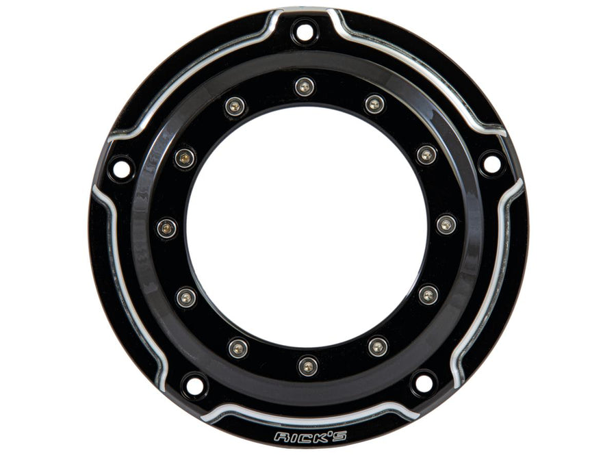 Harley Davidson Softail [2019-2024] – Porthole Derby Abdeckung 5-Loch Zweifarbig