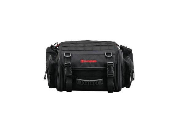 Harley Davidson - bolso expansível do assento com volume variável de 20 - 26 L preto