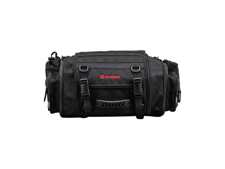 Harley Davidson - bolso expansível do assento com volume variável de 20 - 26 L preto