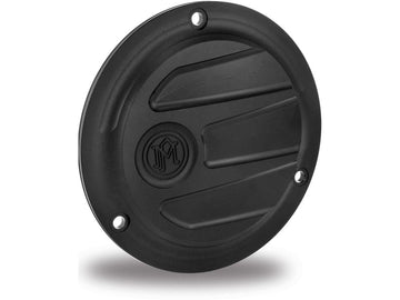 Harley Davidson FL Shovel [1970-1984] – Scallop Derby Abdeckung Black Ops