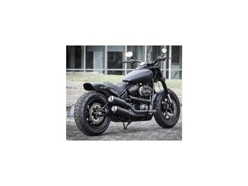 Harley Davidson Flstnse [2014-2015] -Torque 1,25 "Lenant 3-hullers flad sort 1 1/4" - 0