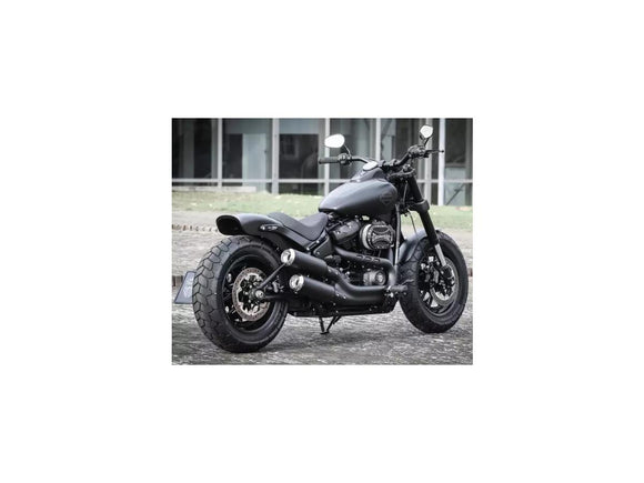 Harley Davidson Flstnse [2014-2015] -Torque 1.25 "Lenant 3-håls platt svart 1 1/4"