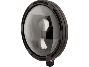 Harley Davidson-Frame-R1 type 8 LED 7 "forlygter installeret sort LED nedenfor