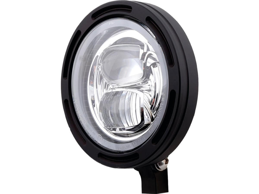 Harley Davidson – Frame R2 Type 7 LED 5 3/4" priekinių žibintų apačioje montuojamas juodas LED