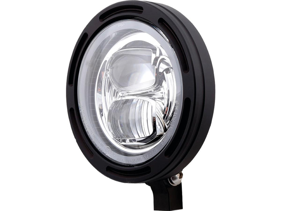 Harley Davidson – Frame R2 Type 7 LED 5 3/4" priekinių žibintų apačioje montuojamas juodas LED