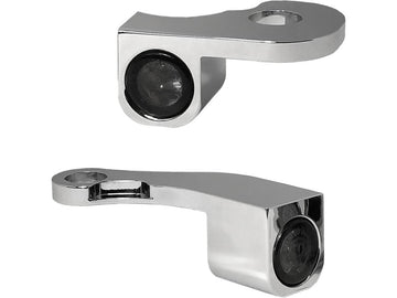 Harley Davidson Touring [2021-2024] -Nano-serien LED Blinker Chrome Rauch LED