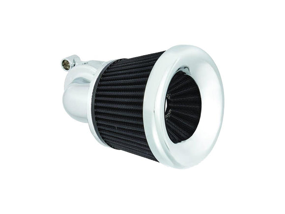 Harley Davidson Dyna [1999-2017] -Velositet 90 ° luftfilter krom