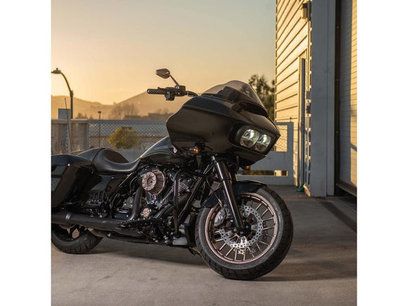 Harley Davidson Touring [1993-2013] -FAT Tyres Billet Fork Protector Schwarz