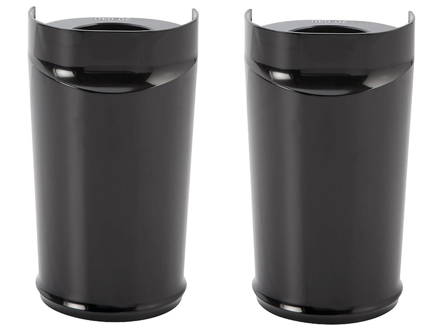 Harley Davidson Touring [1993-2013] — Fat Tire Billet Fork Guards Black