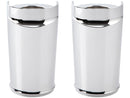 Harley Davidson Touring [1993-2013] -FAT-däck Billet Fork Protector Chrom-1