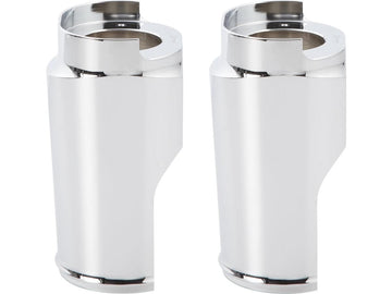 Harley Davidson Touring [1993-2013] -fatdæk Billet Fork Protector Chrom - 0