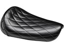 Harley Davidson Dyna [1991-1995] – Bare Bones Solo Seat Diamond Stitch Black-3