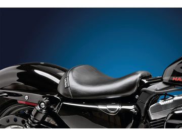 Harley Davidson XL1200X [2011-2020] -BARE BONES SOLO SEAT Glat sort vinyl