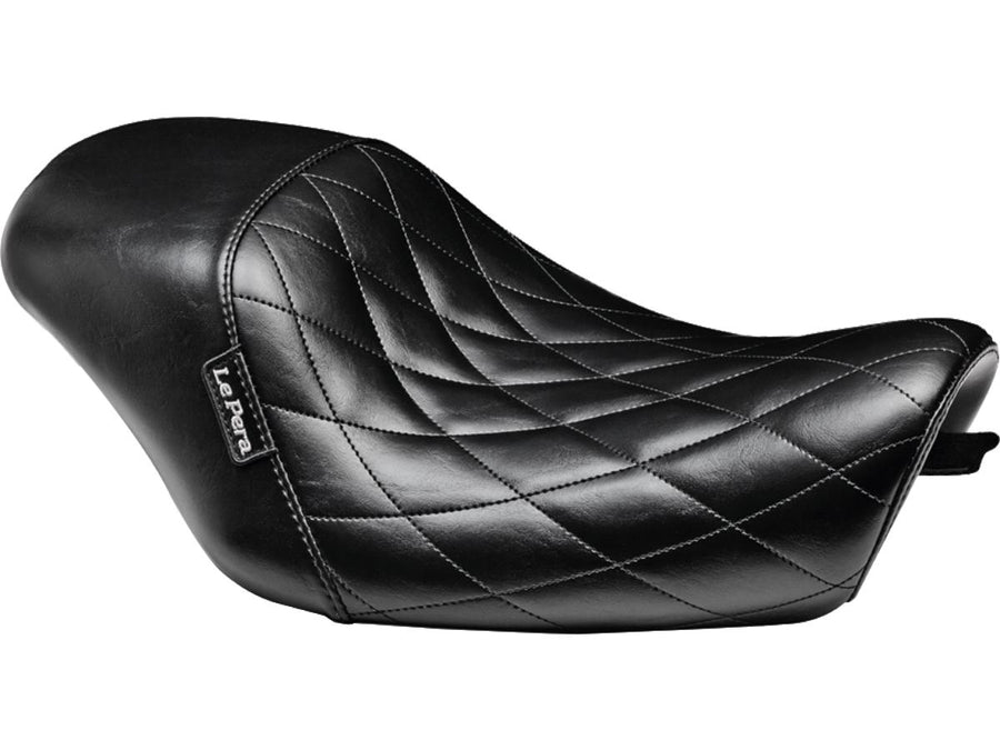 Harley Davidson XL1200X [2011-2020] – Bare Bones Solo Seat Deimantinis dygsnis juodas