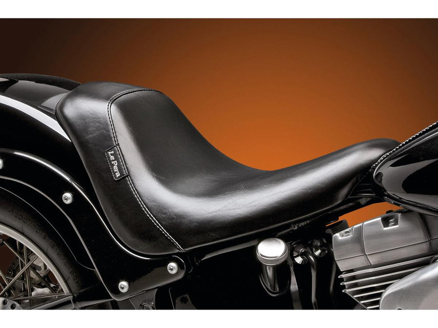 Harley Davidson Fxstdi [2001-2006] -Bare Bone's Solo Seat Smooth Black Vinyl