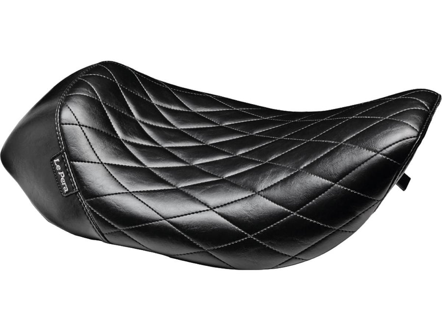 Harley Davidson Flhrci [2002-2006] -Bare Bones Seat Solo Diamond Stitch Black