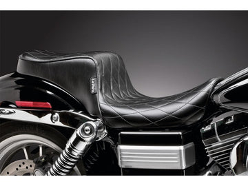 Harley Davidson FXSBSE [2013-2014] -cherokee sæde diamant placering sort vinyl