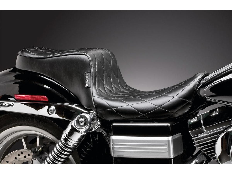 Harley Davidson FXSBSE [2013-2014] – Cherokee Sitz Diamantsteppung Schwarzes Vinyl