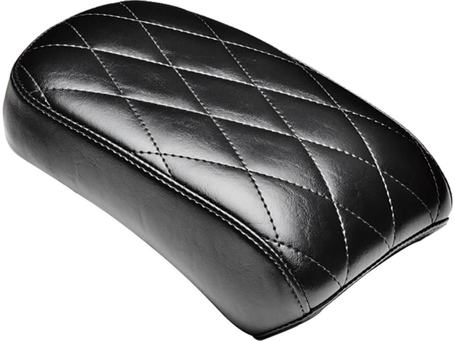 Harley Davidson FXS [2011-2012] – Bare Bones Soziuspolster Diamantsteppung Schwarzes