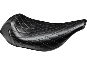 Harley Davidson Touring [1997-2001] -Bare Bones Solo Seat Diamond Stitch Schwarze