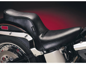 Harley Davidson Softail Note [2000-2017] -cherokee sæde glat sort vinyl