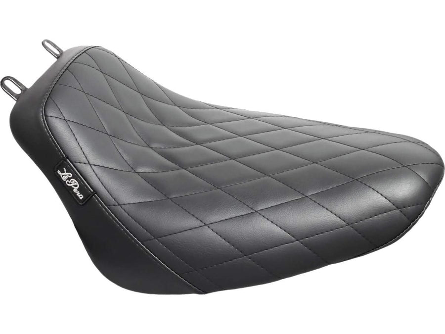 Harley Davidson FLSL [2018-2021] – Bare Bones Solo Sitz Diamond Stitch Schwarzes