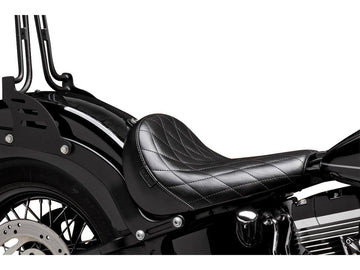 Harley Davidson FXBR [2023-2025] – Bare Bones Solo Sitz Diamond Stitch Schwarzes
