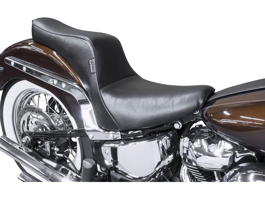 Harley Davidson FLDE [2018-2020] -Cherokee Seat glatt svart vinyl