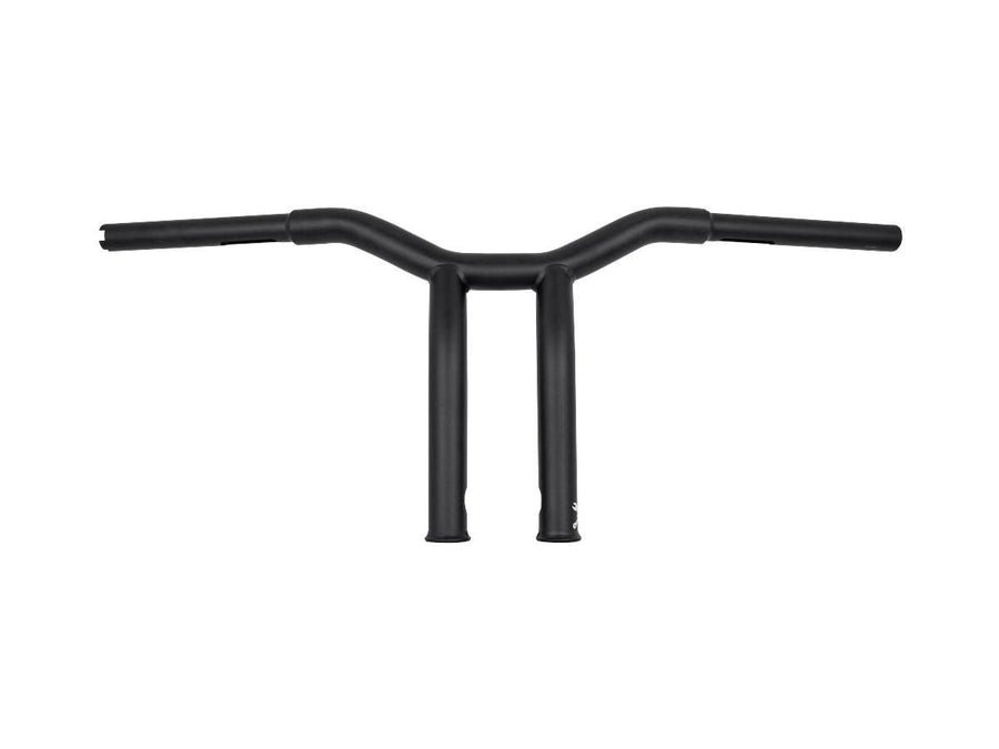 Harley Davidson Sportster [1982-2020] – 10" Dominator Raked Bar Lenker 4-Loch Schwarz