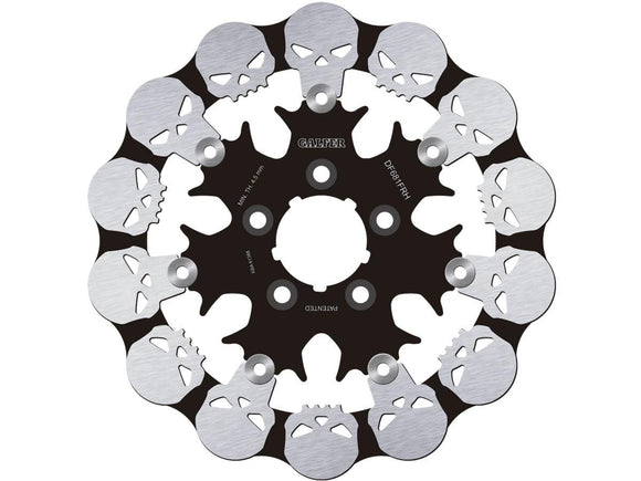 Harley Davidson Sportster [2000-2010]-Totenkopf wave floating brake disc