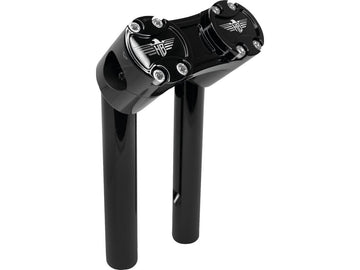 Harley Davidson FX [1974-1978] – 6" Club-Style Pullback-Riser mit schwarzer Klemme