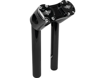 Harley Davidson FX [1974-1978] – 8" Club-Style Pullback-Riser mit schwarzer Klemme