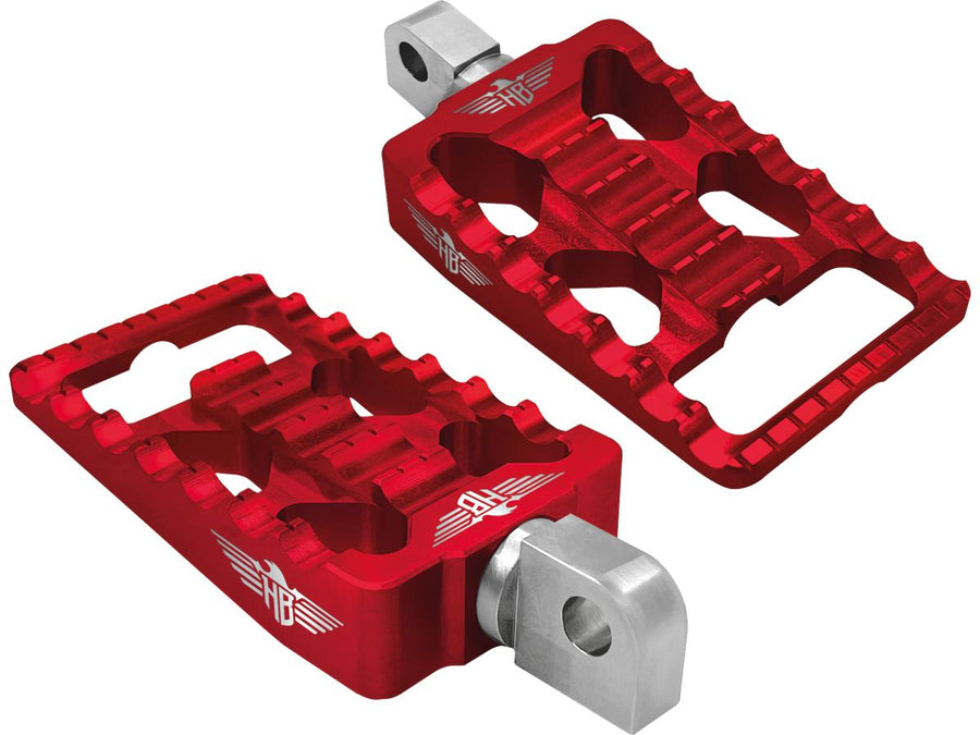Harley Davidson Softail [2018-2025] -MX V1 Pedatter Footrest Red