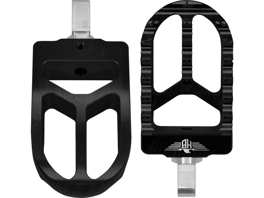 Harley Davidson Softail [2018-2025] -MX V2脚踏板黑色阳极氧化