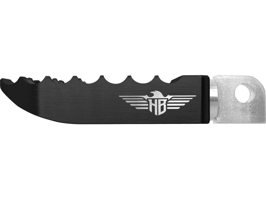 Harley Davidson Sportster [1991-2020] -MX V2 FOOTPRESTS Svart anodisert