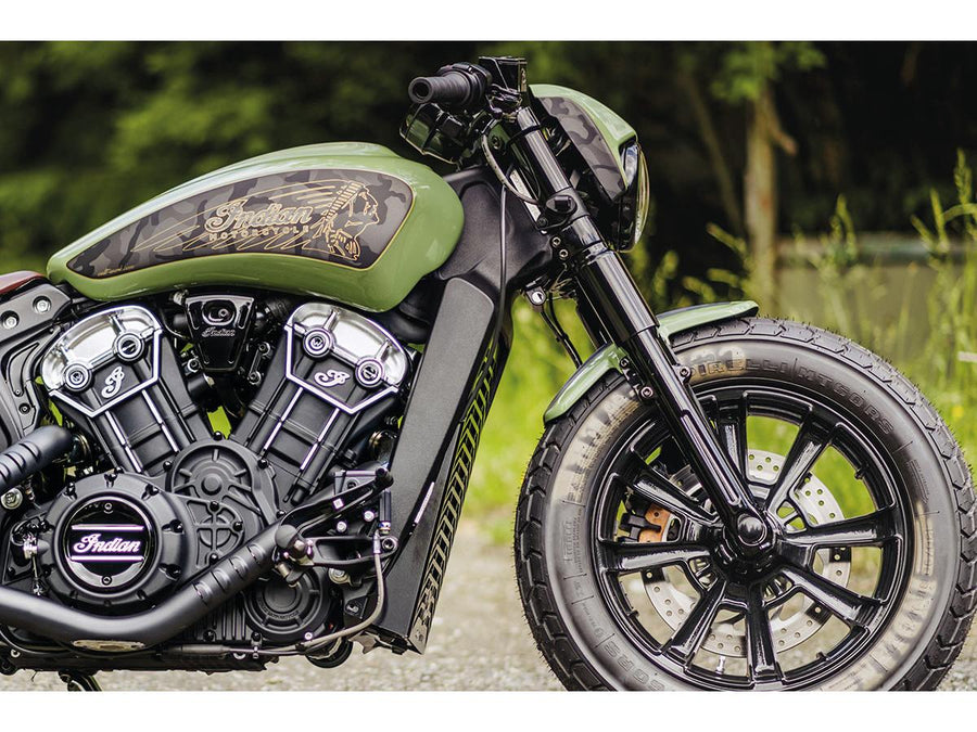 Harley Davidson Indian Scout [2015-2024] -old skole for forhjulet