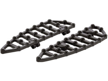 Harley Davidson Touring [1985-2025] -MX Driver's Footrest Black Anodized