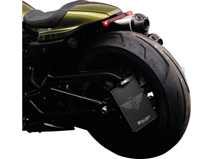 Harley Davidson Sportser S RH1250S [2021-2024]-Zestaw uchwytu tablicy rejestracyjnej z zespołem