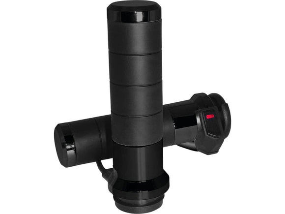 Harley Davidson Sportster [1996-2020] -TiTan-X calefacción Mandillas de gas Negro 1 "