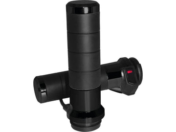 Harley Davidson Touring [2008-2024] -Titan-X opvarmede håndtag Sort 1 "Gasstog med