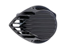 Harley Davidson Softail [2016-2017] -Ribbed Air Filter Black Anodized-1