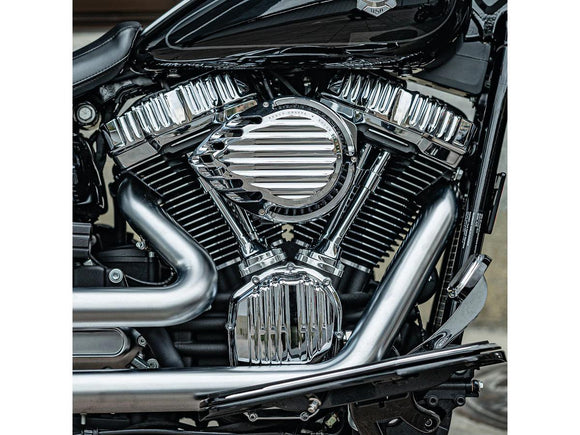 Harley Davidson Sportster [2007-2020] -Chrome, filtre à air lamelle plaqué